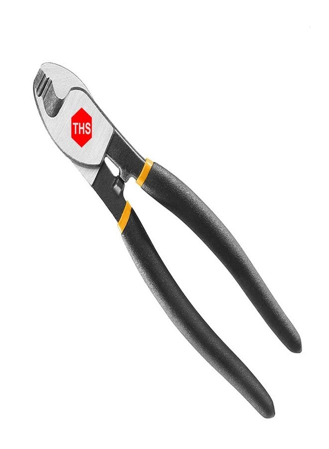 THS 8" 200MM Cable Cutter,Heavy Duty Cable Cutting, High Leverage Cutter for Aluminum, Copper, Wire, Communications Cable - Image 1